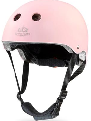 Toddler Bike Helmet Matte Rose - Kinderfeets | Underground Toys
